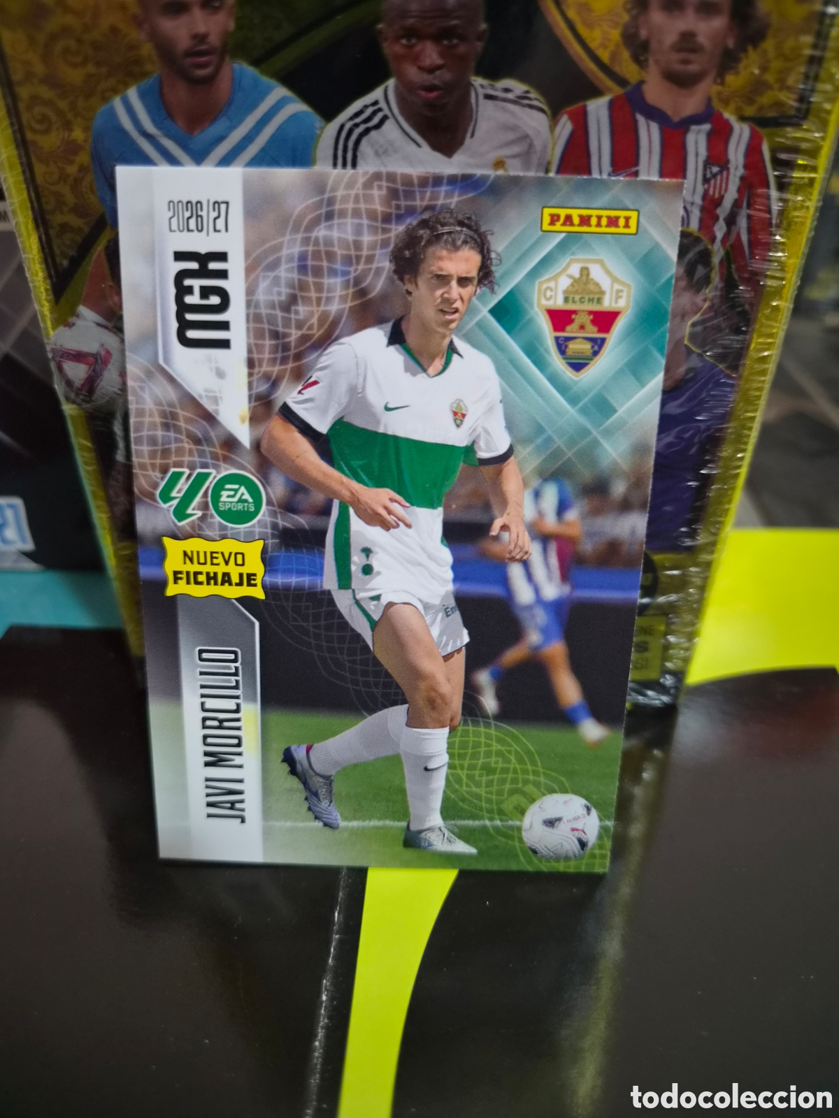 Cromos de f&uacute;tbol: N&deg;473 Nuevo Fichaje Javi Morcillo Megacracks 26/27