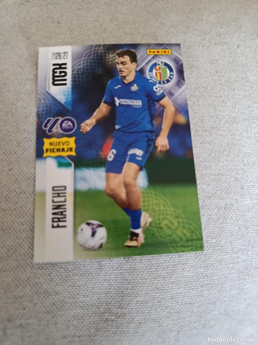 Cromos de f&uacute;tbol: Megacracks 26/27. 479- Francho. Getafe. Nuevo fichaje.