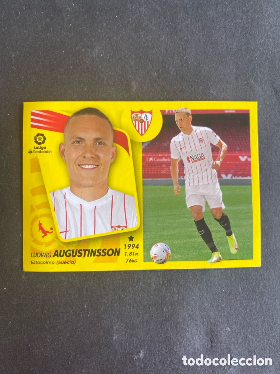 Cromos de f&uacute;tbol: Cromo liga 21/22 Sevilla N* 31 &uacute;ltimos fichajes