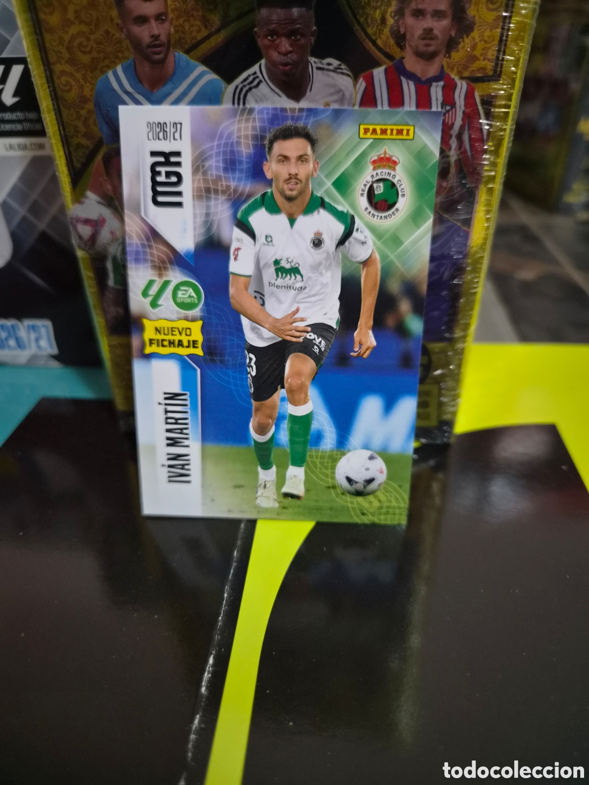 Cromos de f&uacute;tbol: N&deg;481 Nuevo Fichaje Ivan Mart&iacute;n Megacracks 26/27