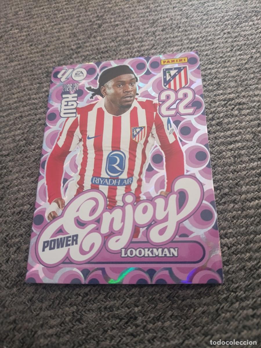 Cromos de f&uacute;tbol: Megacracks 26/27 Lookman Enjoy Power Atl&eacute;tico de Madrid