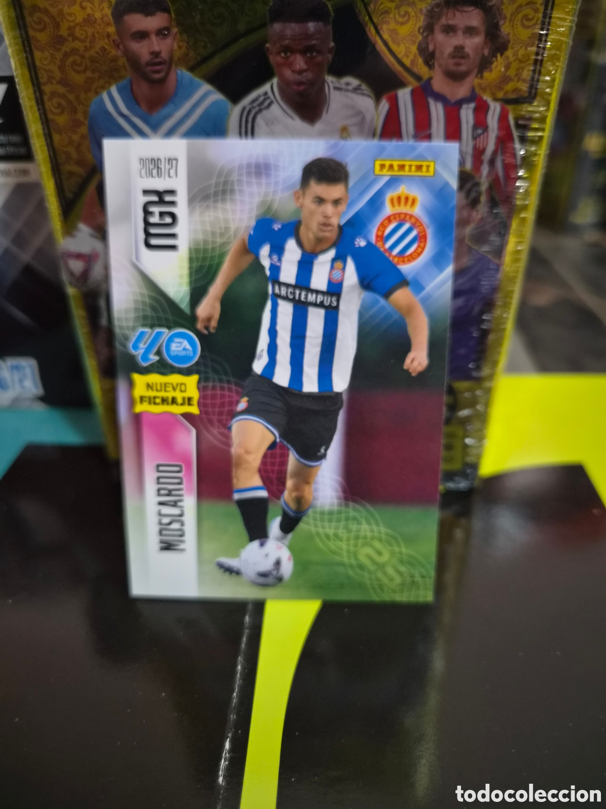 Cromos de f&uacute;tbol: N&deg;482 Nuevo Fichaje Moscardo Megacracks 26/27