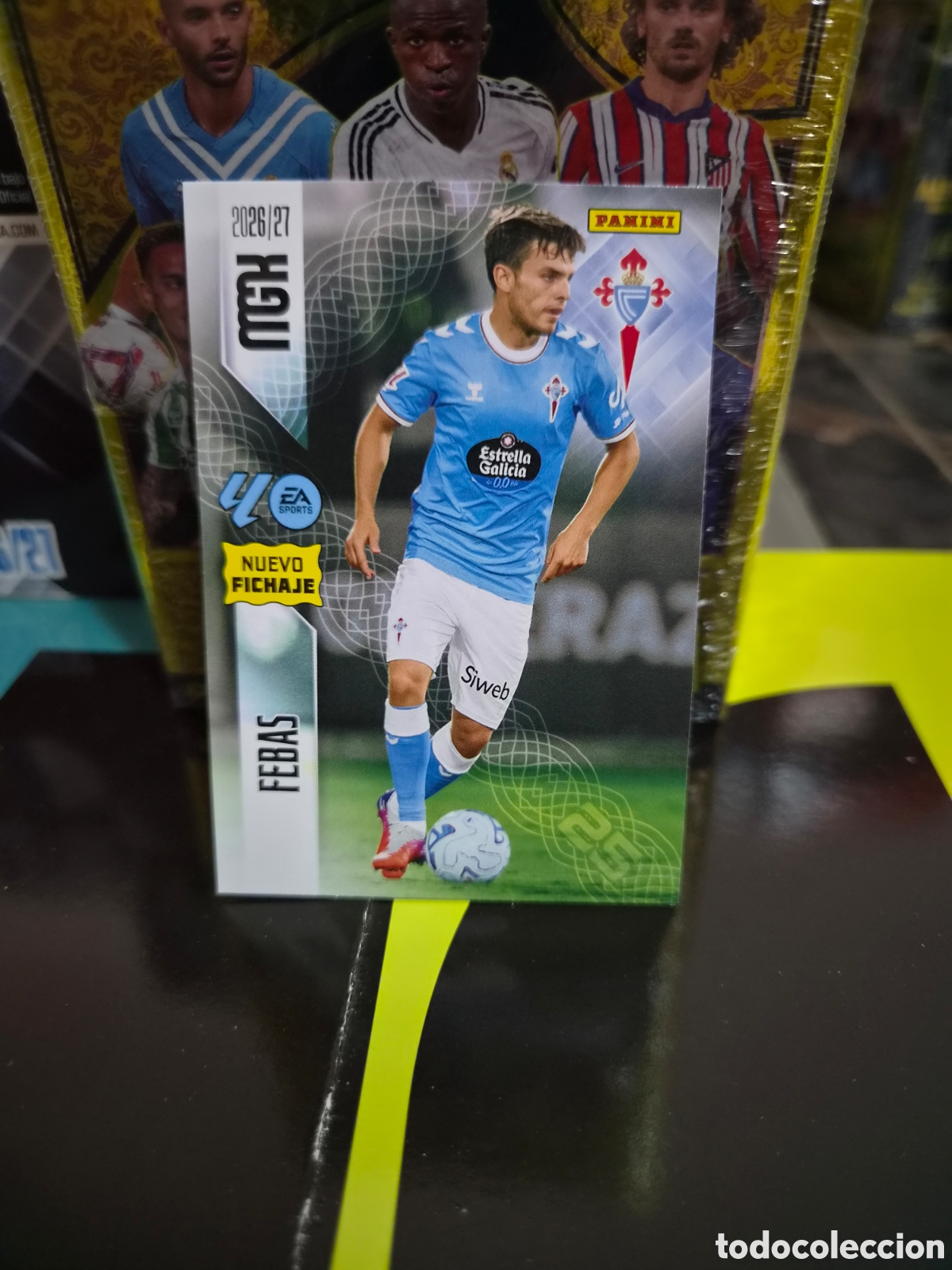 Cromos de f&uacute;tbol: N&deg;483 Nuevo Fichaje Febas Megacracks 26/27