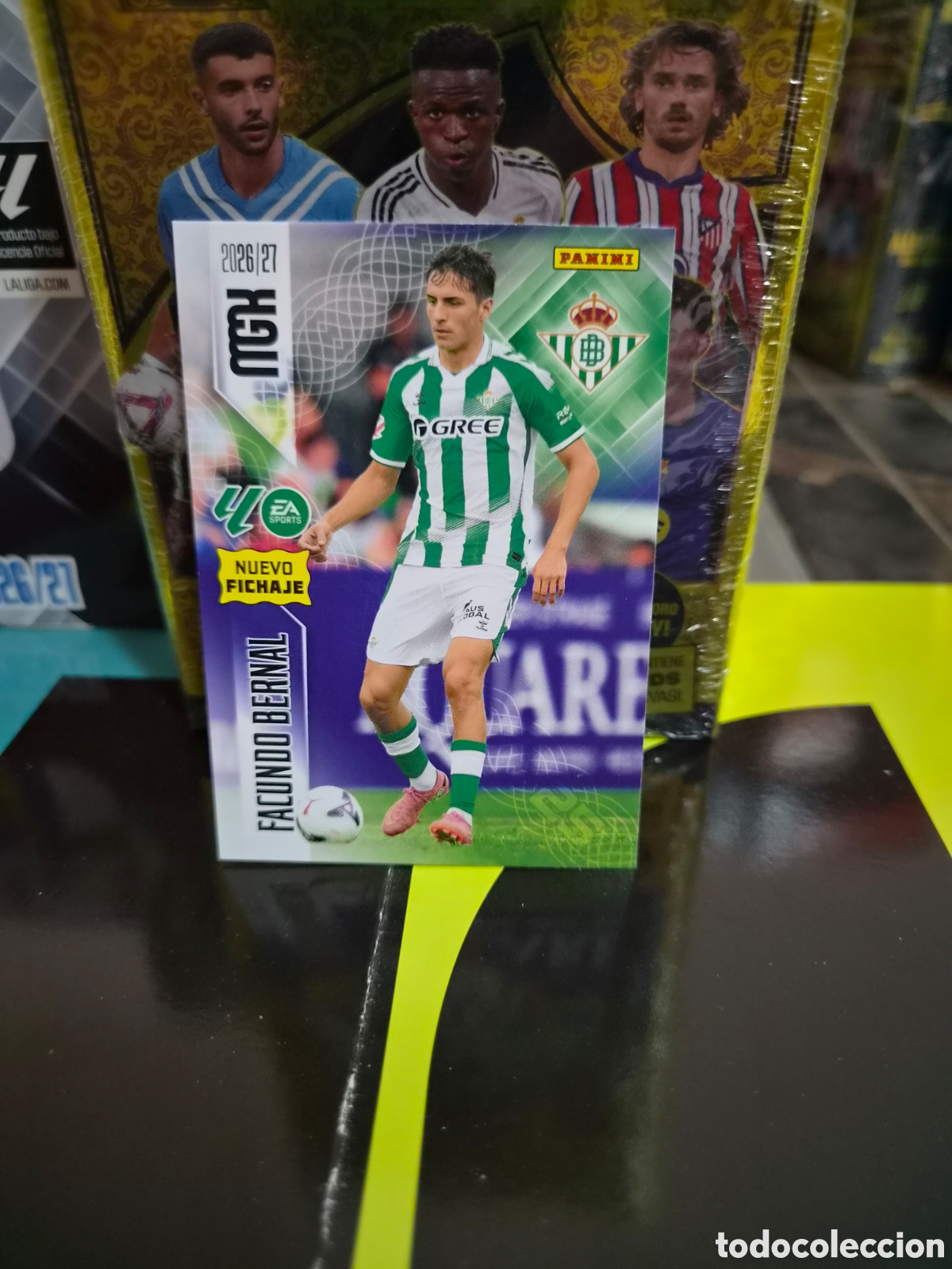 Cromos de f&uacute;tbol: N&deg;484 Nuevo Fichaje Facundo Bernal Megacracks 26/27