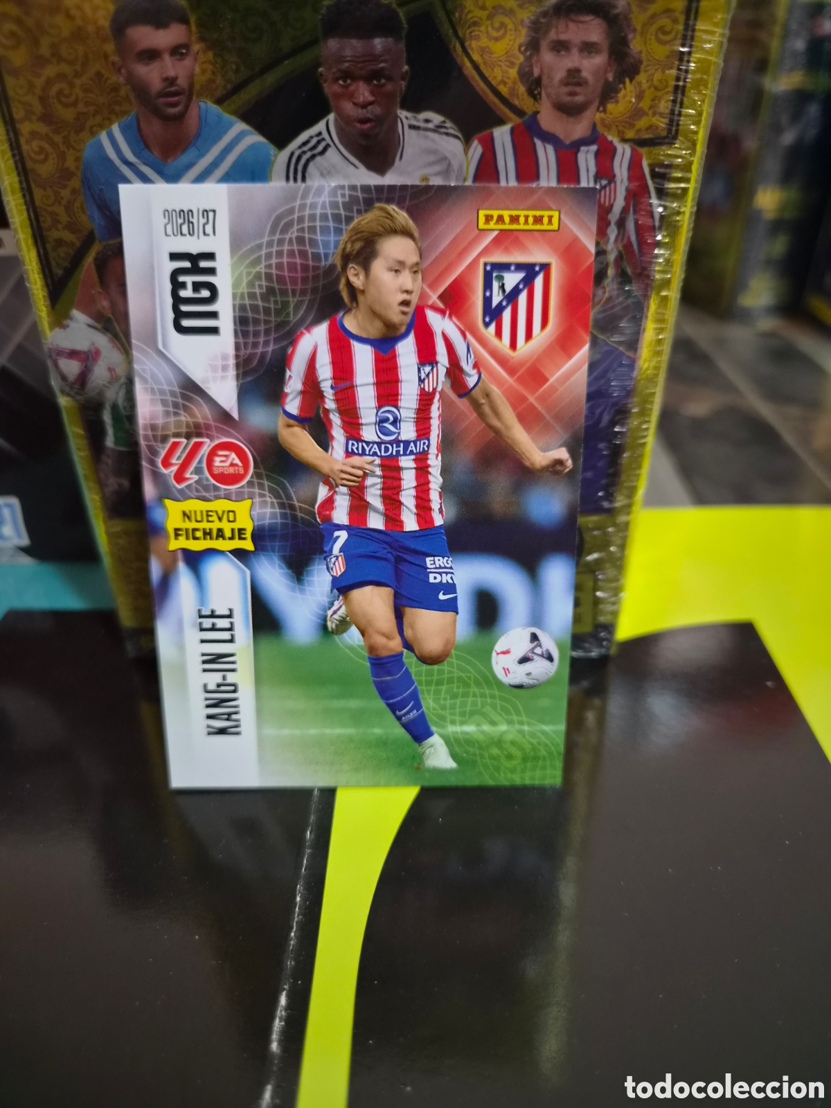 Cromos de f&uacute;tbol: N&deg;486 Nuevo Fichaje Kang-In Lee Megacracks 26/27