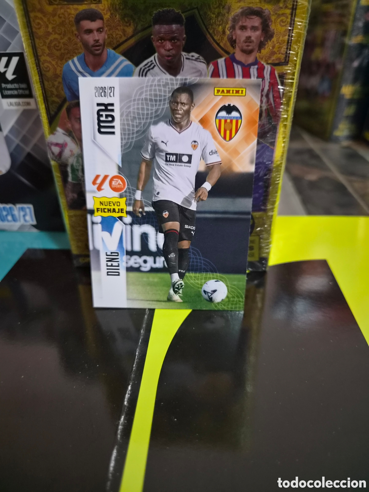 Cromos de f&uacute;tbol: N&deg;487 Nuevo Fichaje Dieng Megacracks 26/27