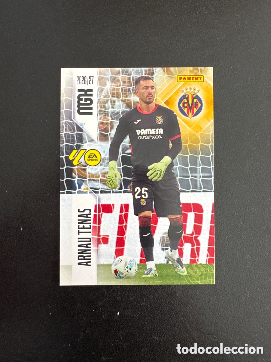 Cromos de f&uacute;tbol: ARNAU TENAS VILLARREAL N&Uacute;MERO 363 MEGACRACKS 2026 2027