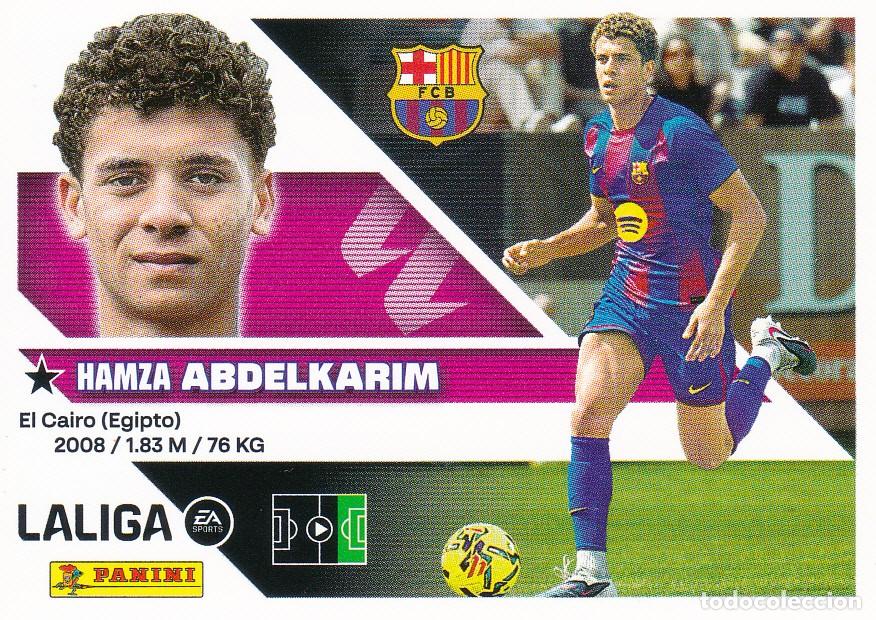 Cromos de f&uacute;tbol: ESTE 2026-27 * ABDELKARIM * N&ordm; 18BIS - 3&ordf; EDICI&Oacute;N COLOCA DEL BARCELONA (NUEVO DE SOBRE) (A-20)