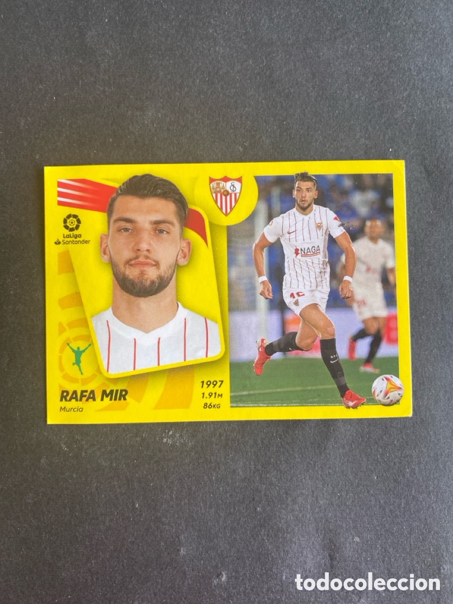 Cromos de f&uacute;tbol: Cromo liga 21/22 Sevilla N* 41 &uacute;ltimos fichajes