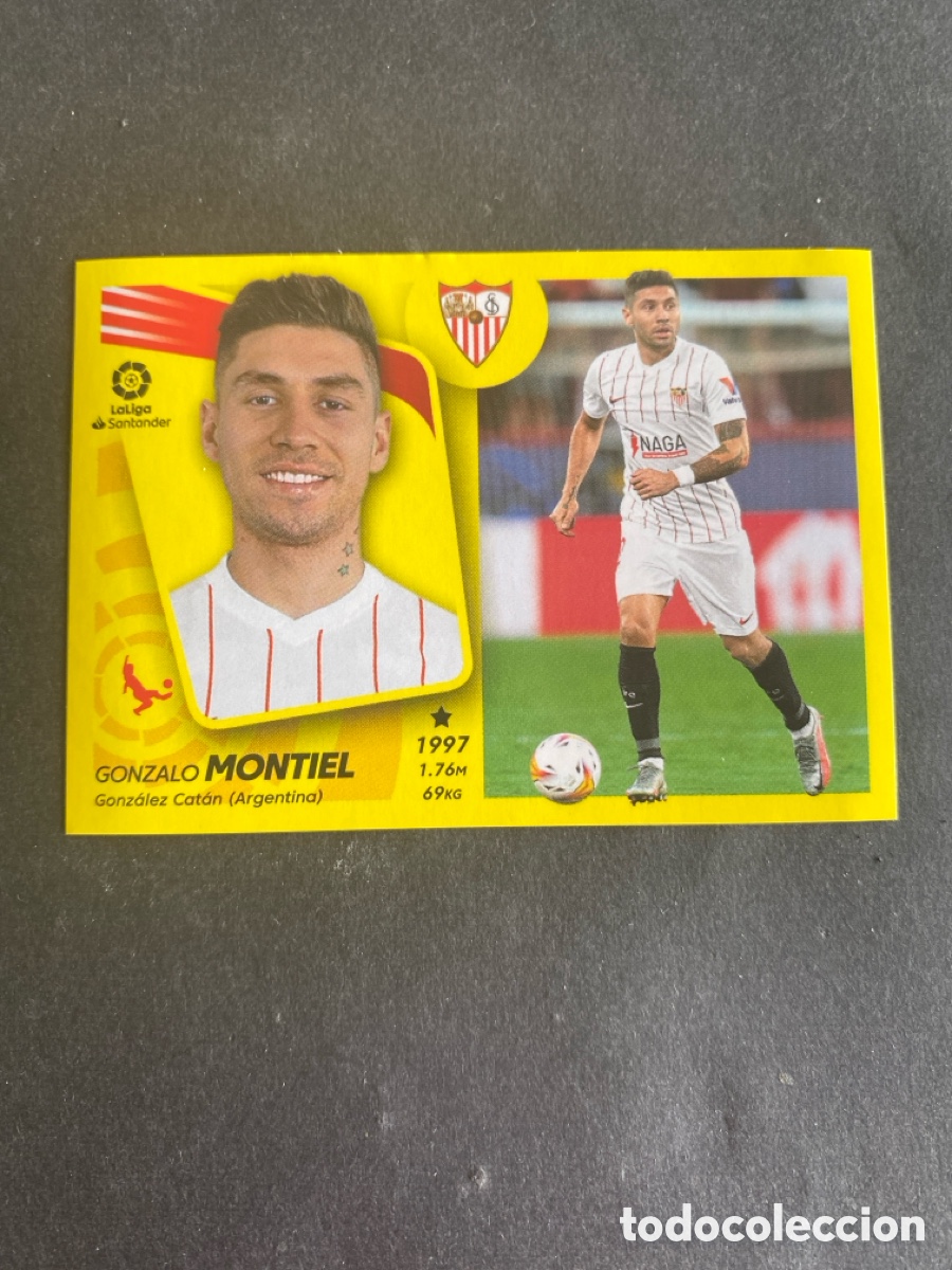 Cromos de f&uacute;tbol: Cromo liga 21/22 Sevilla N* 46 &uacute;ltimos fichajes
