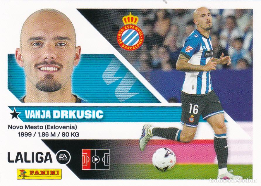 Cromos de f&uacute;tbol: ESTE 2026-27 * DRKUSIC * N&ordm; 6BIS - 3&ordf; EDICI&Oacute;N COLOCA DEL ESPANYOL (NUEVO DE SOBRE) (A-20)