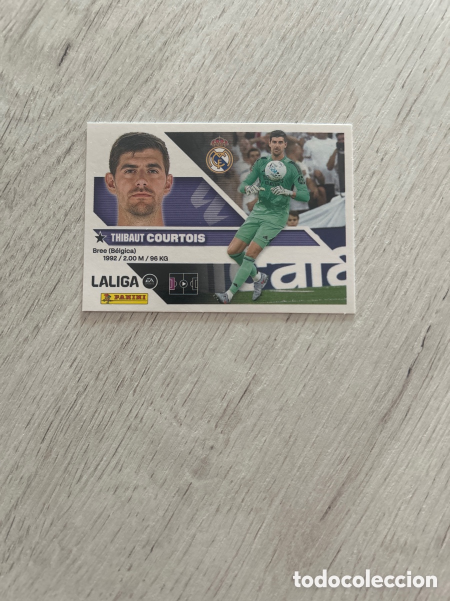 Cromos de f&uacute;tbol: Courtois 3 Real Madrid Liga Este 2026/27 26-27 Panini