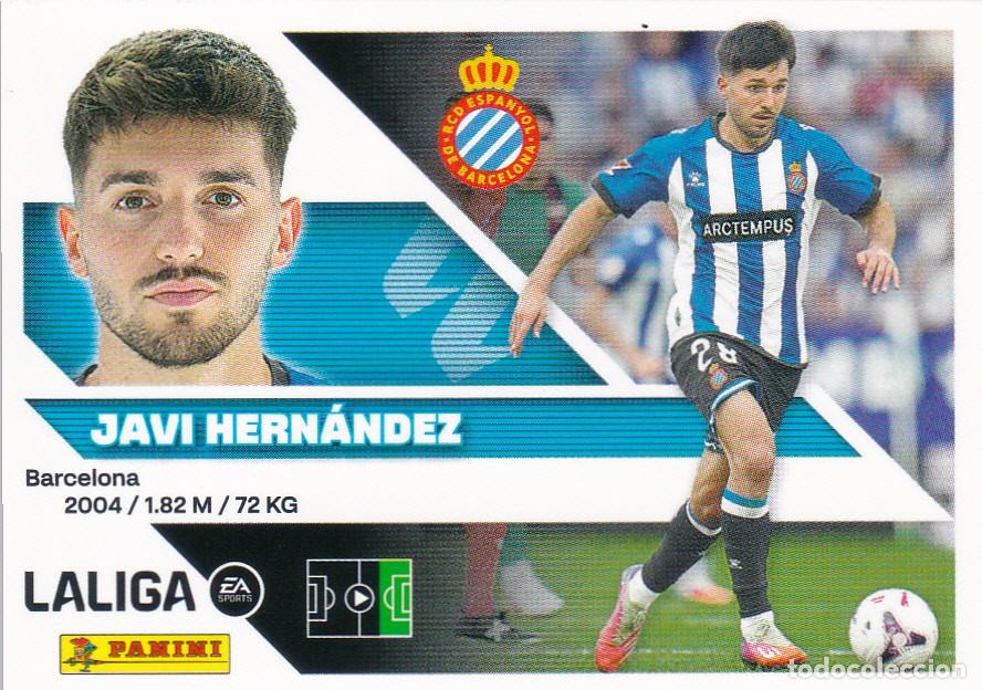 Cromos de f&uacute;tbol: ESTE 2026-27 * JAVI HERN&Aacute;NDEZ * N&ordm; 15BIS - 3&ordf; EDICI&Oacute;N COLOCA DEL ESPANYOL (NUEVO DE SOBRE) (A-20)