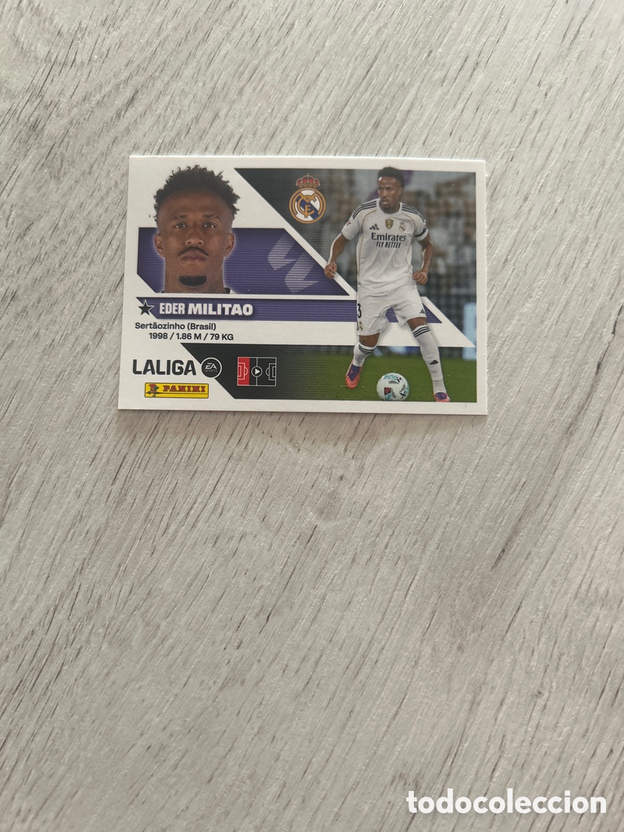 Football Stickers: Militao 6 Real Madrid Liga Este 2026/27 26-27 Panini