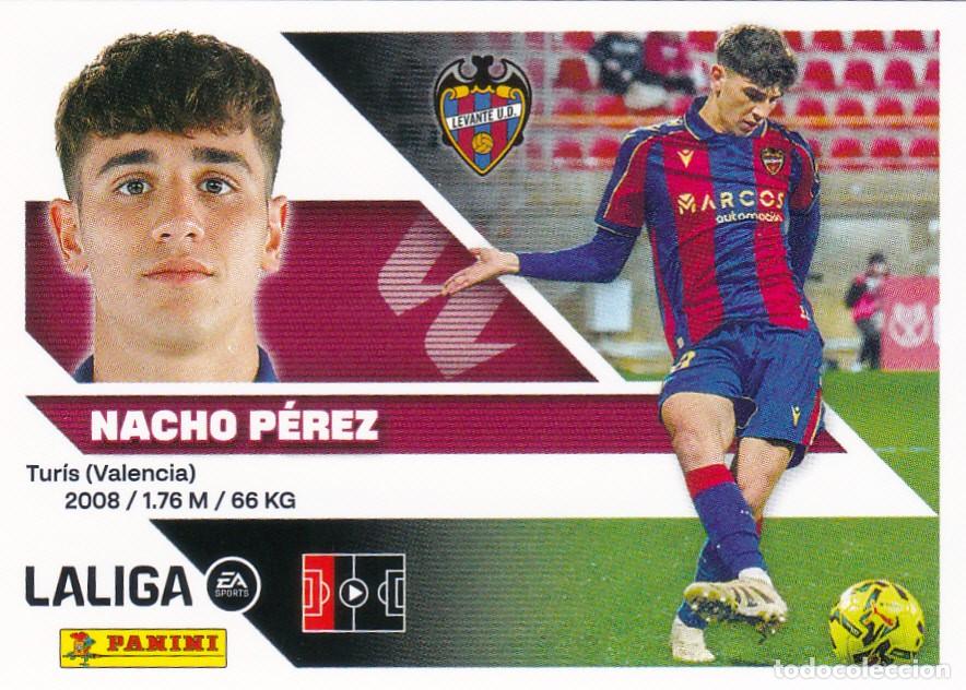 Cromos de Futebol: ESTE 2026-27 * NACHO P&Eacute;REZ * N&ordm; 6BIS - 3&ordf; EDICI&Oacute;N COLOCA DEL LEVANTE (NUEVO DE SOBRE) (A-20)