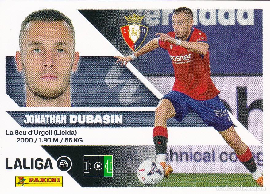 Football Stickers: ESTE 2026-27 * DUBASIN * N&ordm; 16BIS - 3&ordf; EDICI&Oacute;N COLOCA DEL OSASUNA (NUEVO DE SOBRE) (A-20)