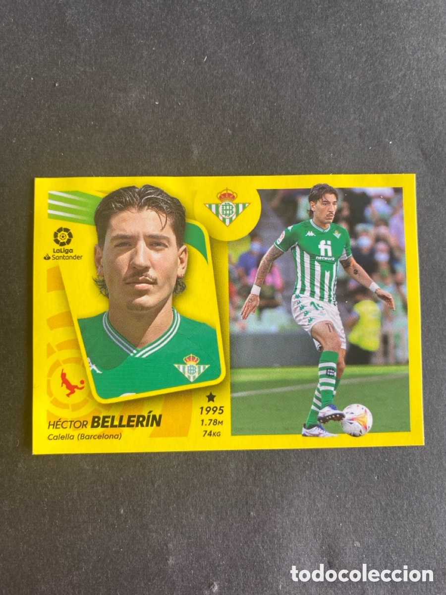 Football Stickers: Cromo liga 21/22 R Betis N* 57 &uacute;ltimos fichajes