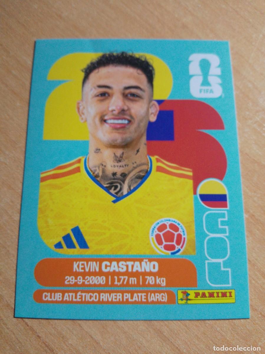 Cromos de f&uacute;tbol: COL 11 KEVIN CASTA&Ntilde;O COLOMBIA MUNDIAL FIFA WORLD CUP 2026 26 PANINI STICKERS NUEVO