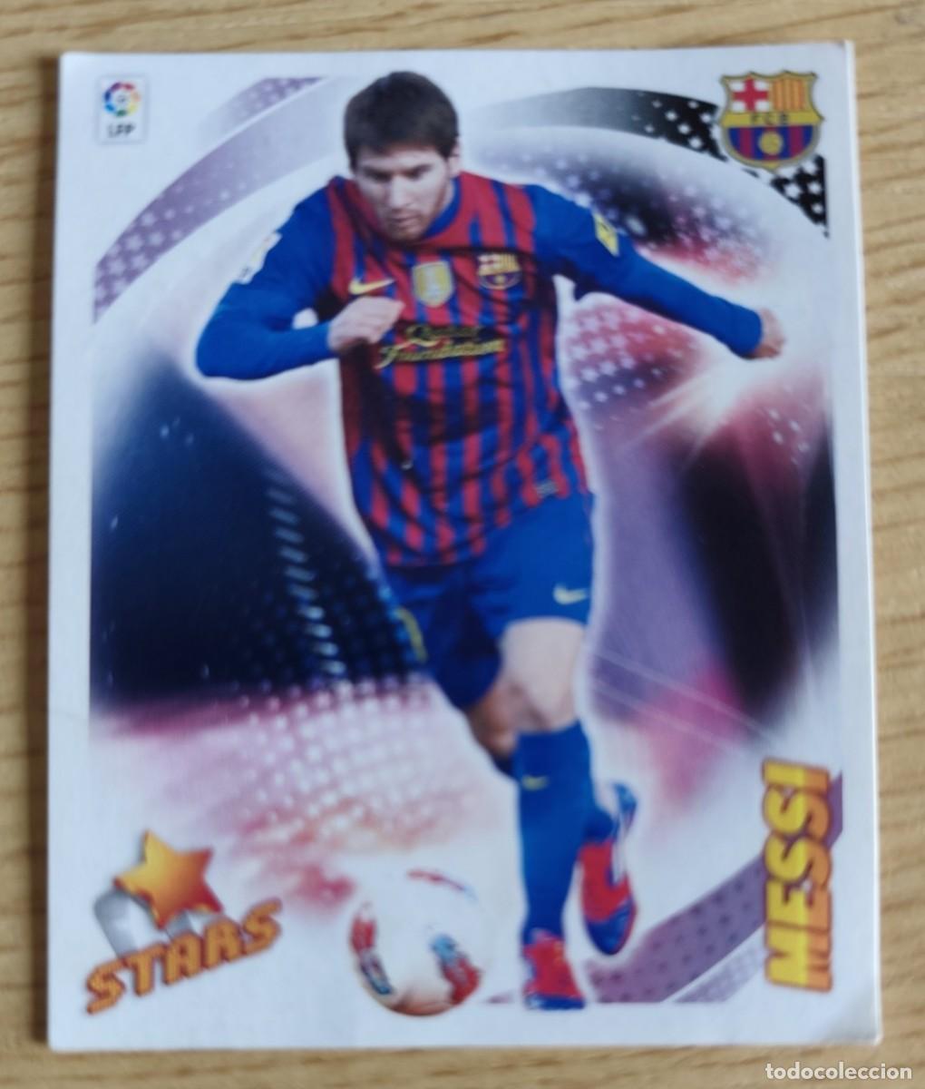 Cromos de f&uacute;tbol: 10 MESSI STARS F.C. BARCELONA 2012-13 Colecciones Este PANINI SIN PEGAR