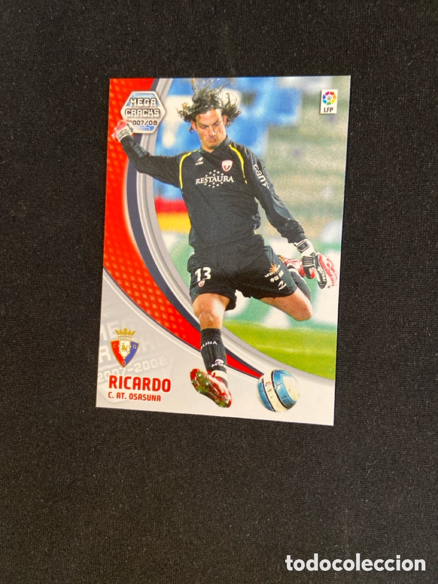 Cromos de f&uacute;tbol: RICARDO 218 (OSASUNA) MEGA
