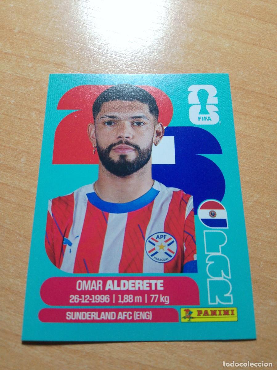 Cartes &agrave; collectionner de Football: PAR 7 ALDERETE PARAGUAY MUNDIAL FIFA WORLD CUP 2026 26 PANINI STICKERS NUEVO