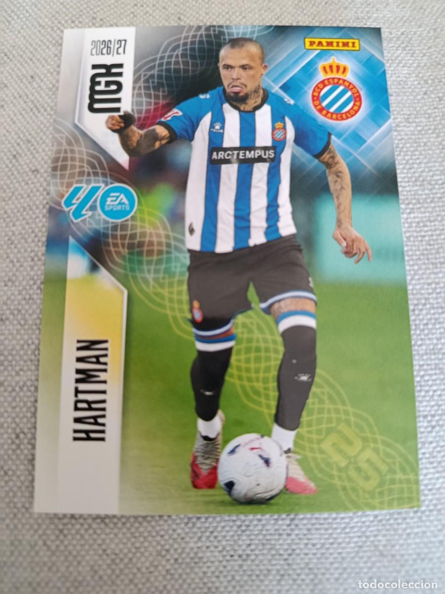 Cartes &agrave; collectionner de Football: Megacracks 26/27. 171- Hartman. Espanyol.