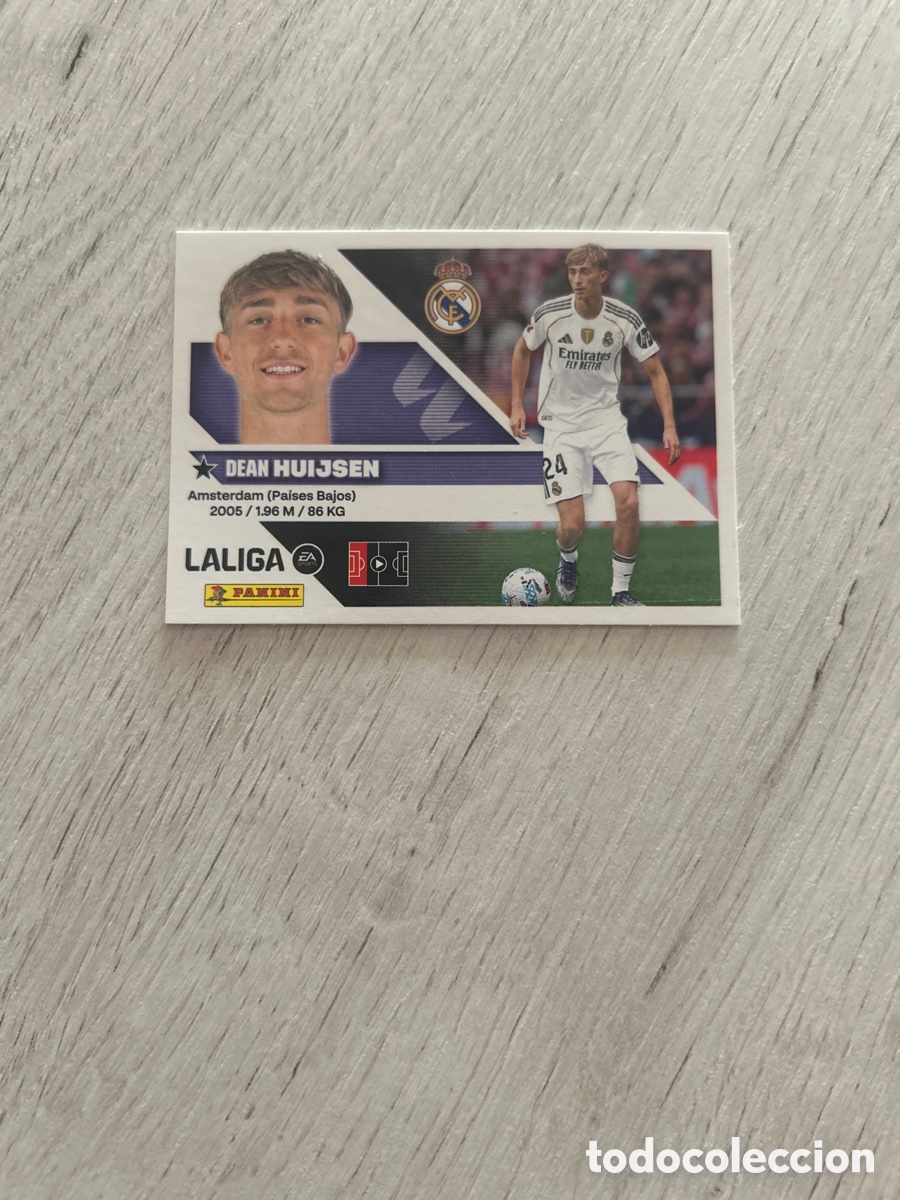 Cromos de f&uacute;tbol: Huijsen 9 Real Madrid Liga Este 2026/27 26-27 Panini