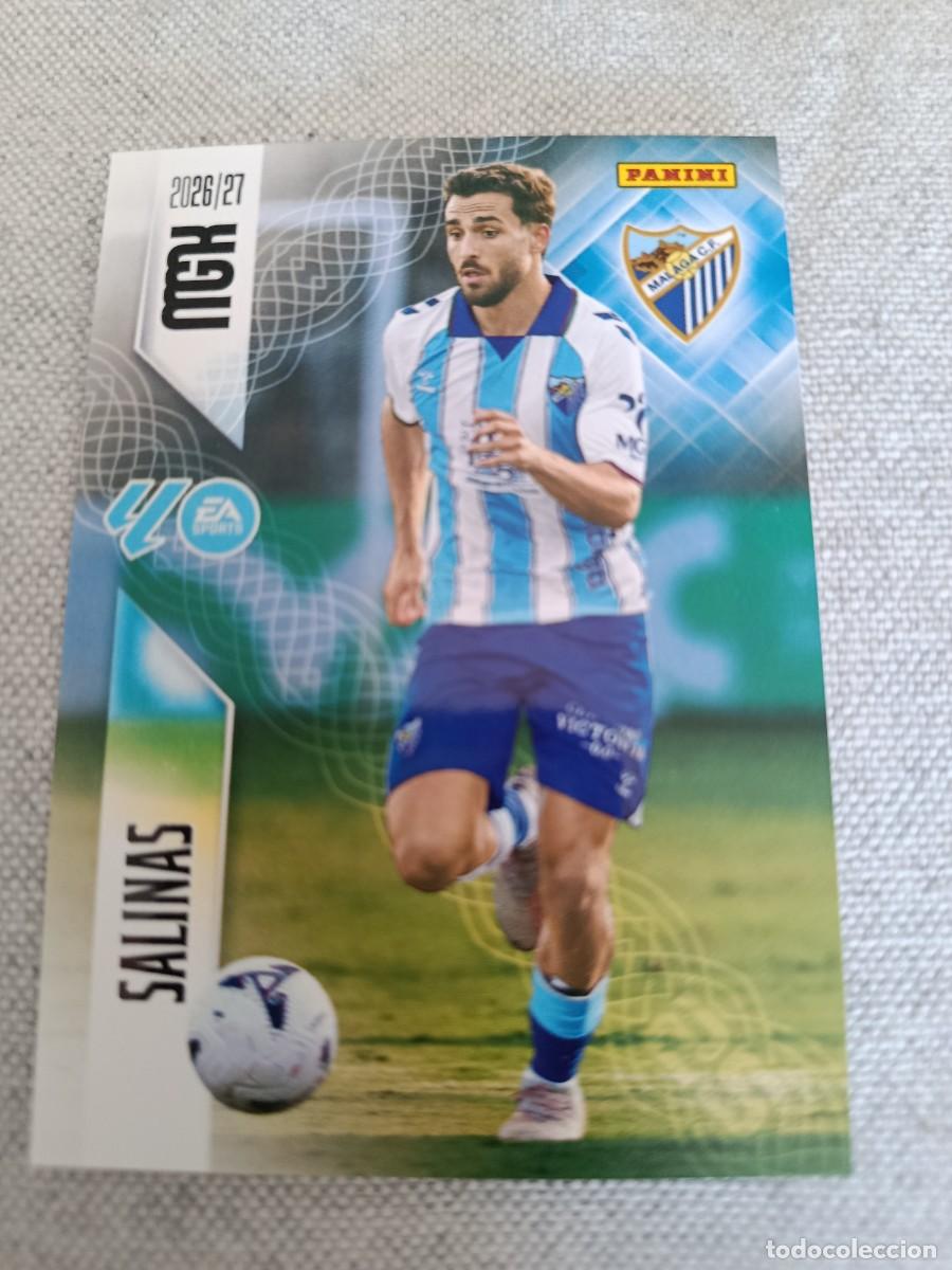 Cromos de f&uacute;tbol: Megacracks 26/27. 243- Salinas. M&aacute;laga.