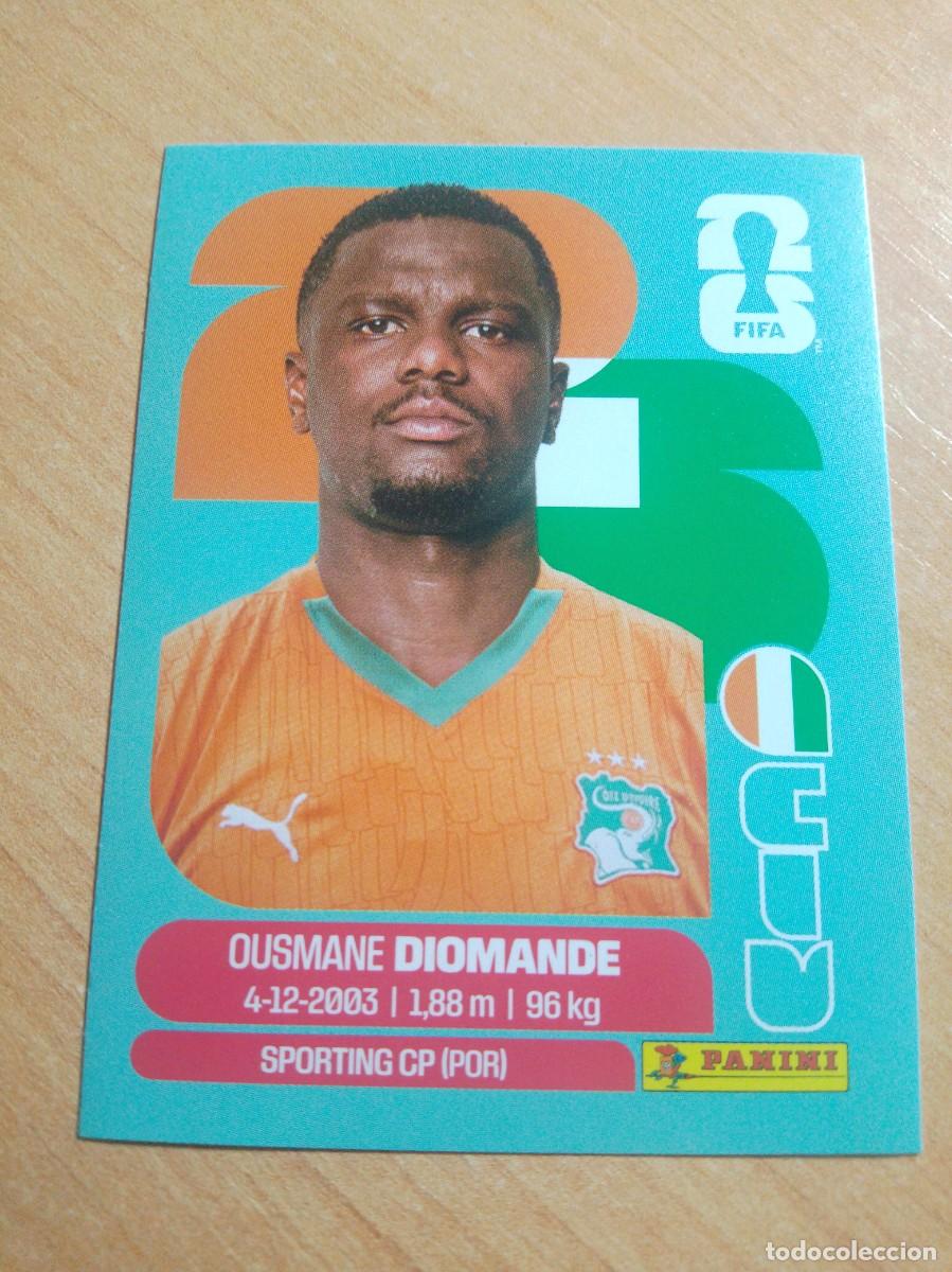 Cromos de f&uacute;tbol: OUSMANE DIOMANDE COSTA DE MARFIL CIV 9 MUNDIAL FIFA WORLD CUP 2026 26 PANINI STICKERS NUEVO