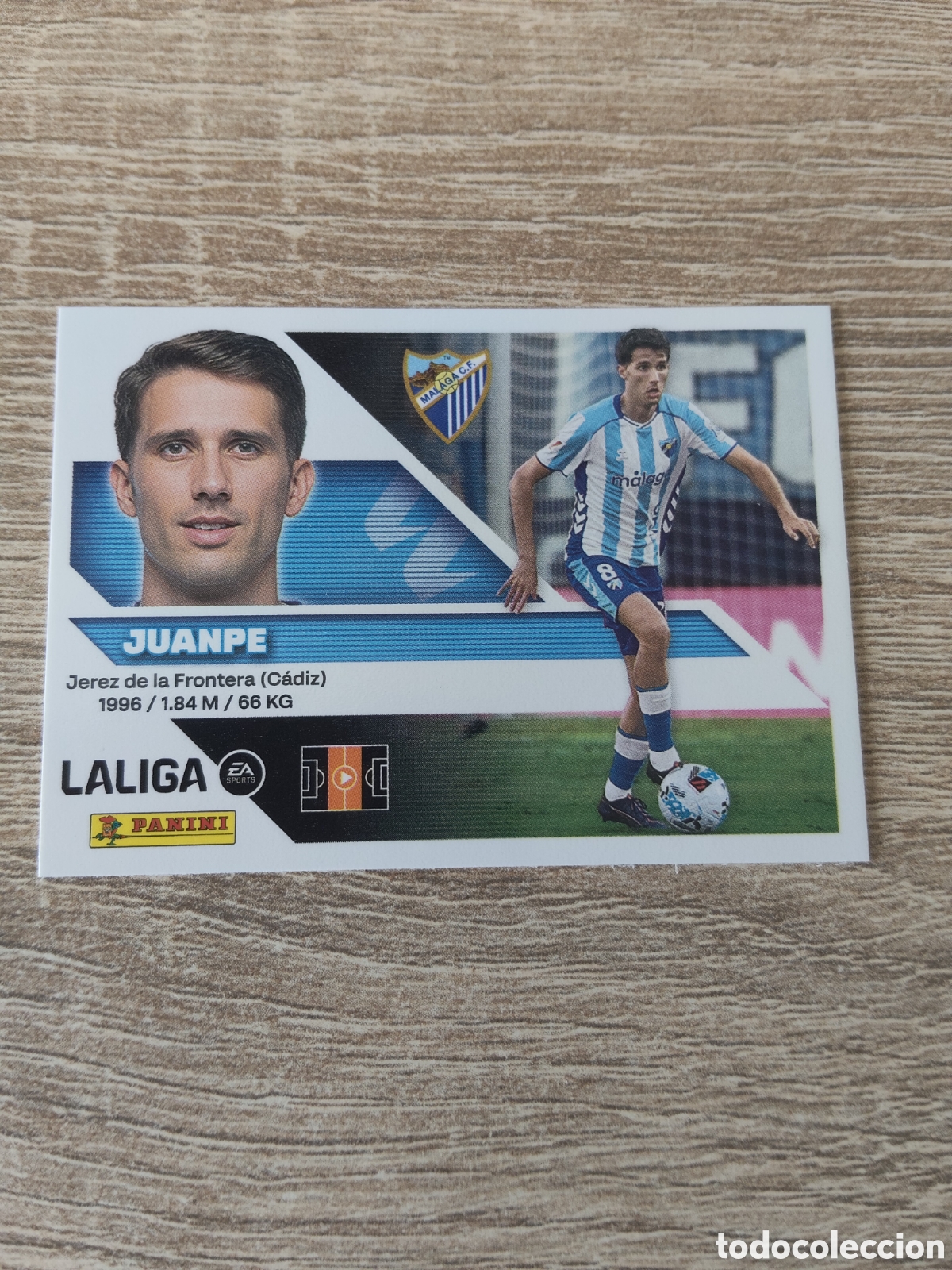 Cromos de f&uacute;tbol: Juanpe M&aacute;laga liga 2026 2027 26 27 ediciones este