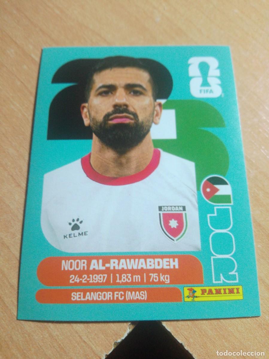 Cromos de f&uacute;tbol: JOR 11 NOOR AL-RAWABDEH JORDANIA MUNDIAL FIFA WORLD CUP 2026 26 PANINI STICKERS NUEVO