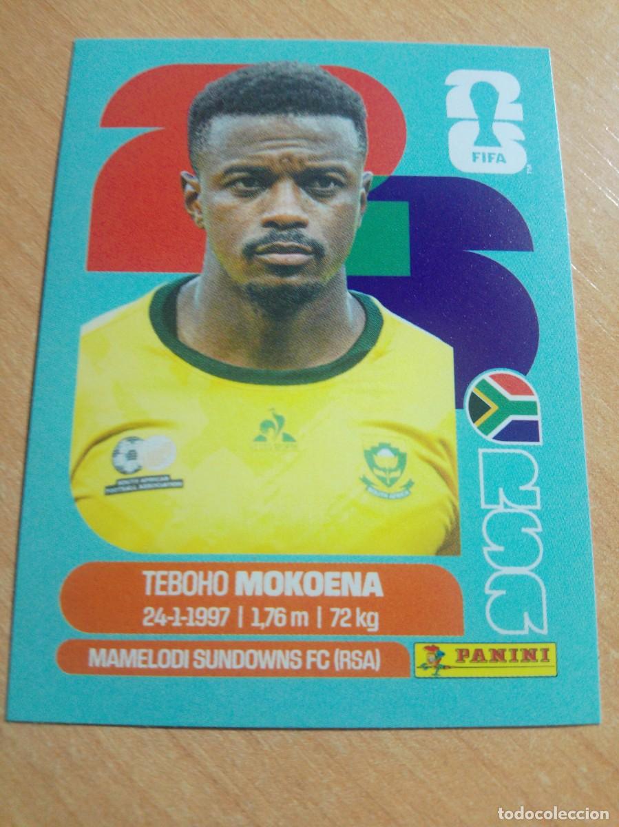 Cromos de f&uacute;tbol: RSA 11 MOKOENA SUDAFRICA MUNDIAL FIFA WORLD CUP 2026 26 PANINI STICKERS NUEVO
