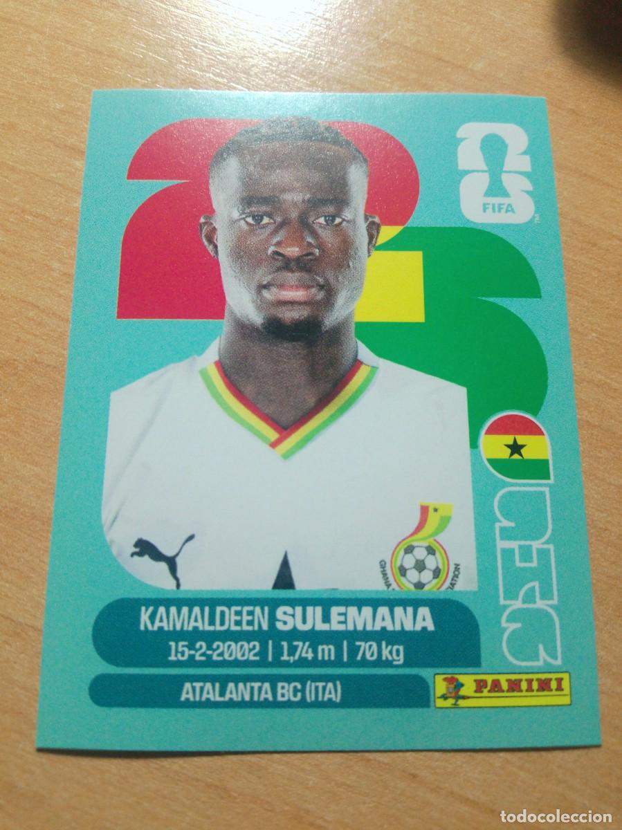 Cromos de f&uacute;tbol: SULEMANA GHANA GHA 12 MUNDIAL FIFA WORLD CUP 2026 26 PANINI STICKERS NUEVO