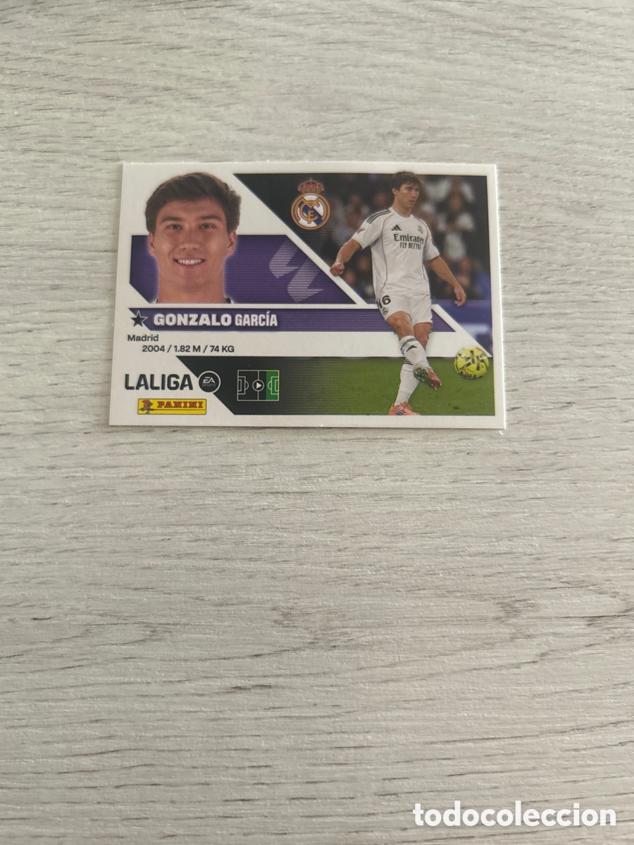 Cromos de f&uacute;tbol: Gonzalo 17 Real Madrid Liga Este 2026/27 26-27 Panini