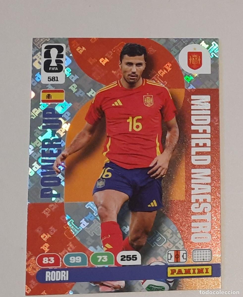 Cromos de f&uacute;tbol: Espa&ntilde;a Rodri 581 Midfield Maestro, World Cup 2026