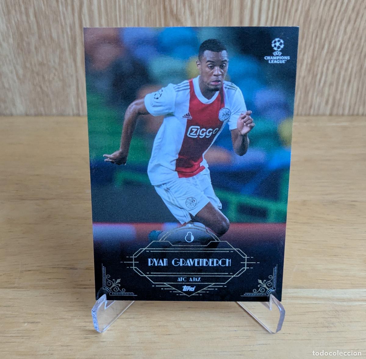 Cromos de f&uacute;tbol: TOPPS DECO UCC 2021-2022 - RYAN GRAVENBERCH - MAGIC NUMBERS / ICONIC EIGHTS - AFC AJAX