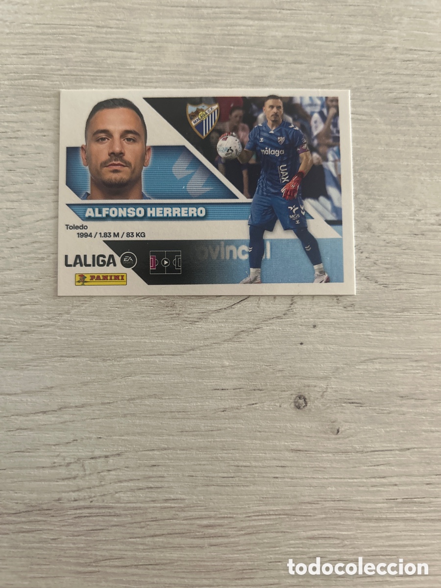 Cromos de f&uacute;tbol: Alfonso Herrero 3 M&aacute;laga Liga Este 2026/27 26-27 Panini