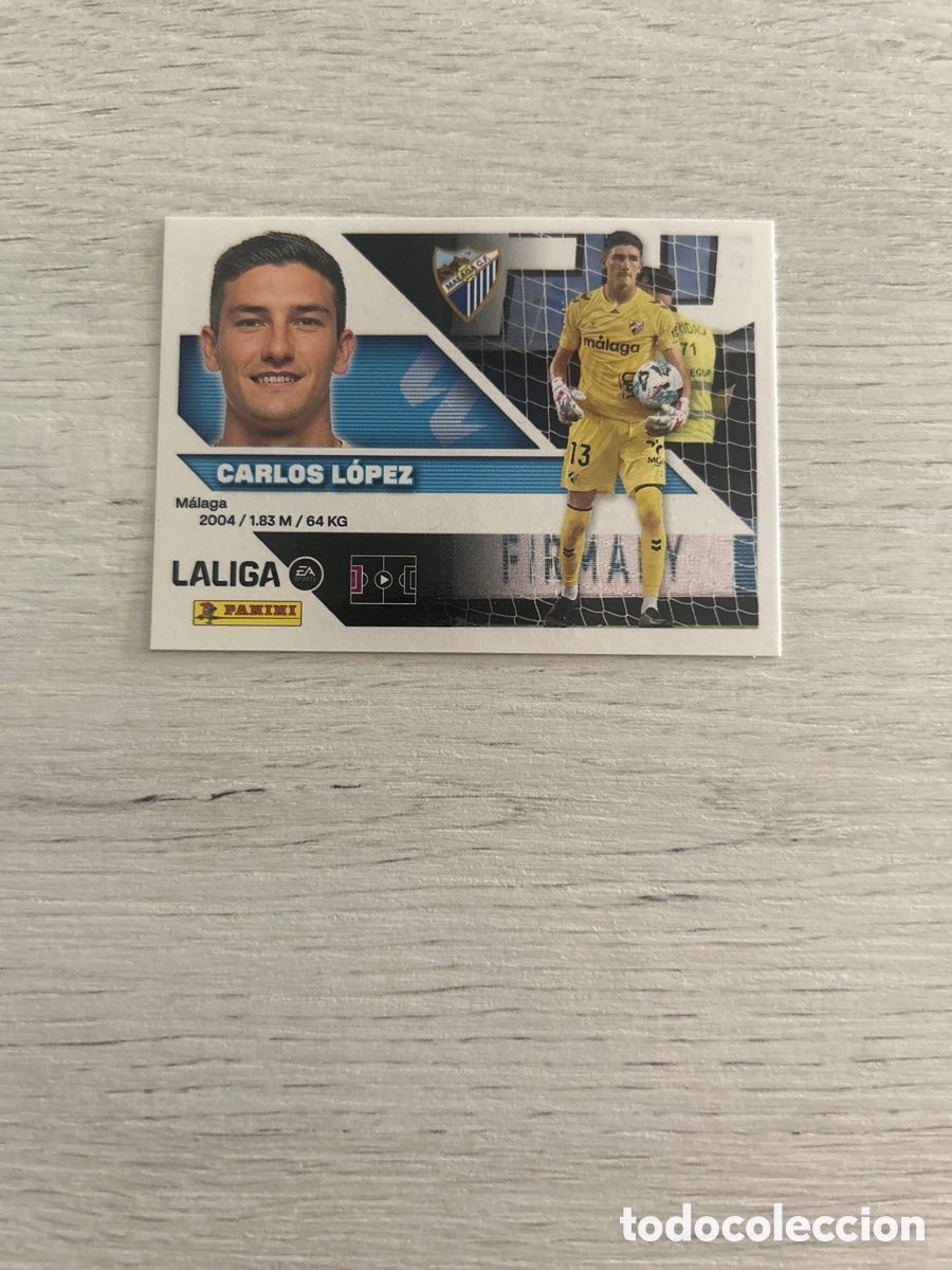 Cromos de f&uacute;tbol: Carlos L&oacute;pez 4 M&aacute;laga Liga Este 2026/27 26-27 Panini