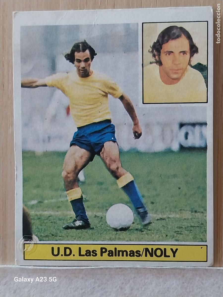 Cromos de f&uacute;tbol: NOLY LAS PALMAS ED ESTE LIGA 1981 81 82 CROMO RECUPERADO ORIGINAL