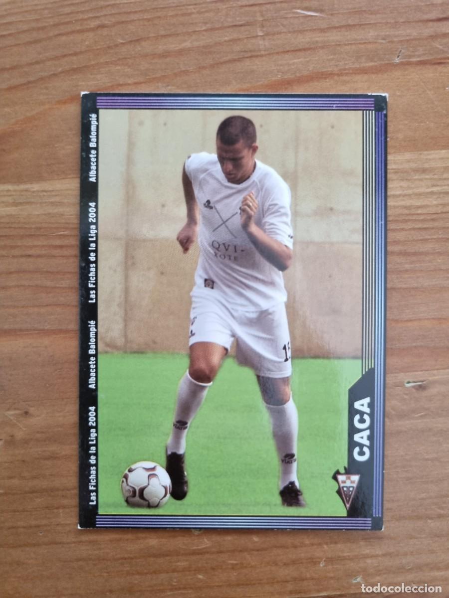 Cromos de f&uacute;tbol: 535 CACA (Albacete). Las Fichas de la Liga 2003 2004 03 04 (Mundicromo)