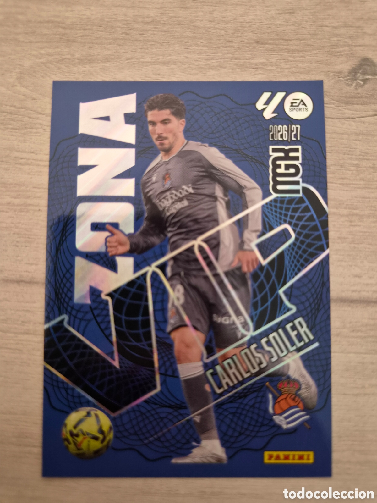 Cromos de f&uacute;tbol: N&deg;390 Zona Vip Carlos Soler Megacracks 26/27