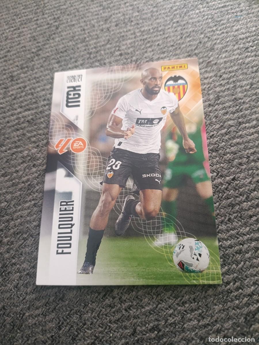 Cromos de f&uacute;tbol: Megacracks 26/27 Foulquier Valencia