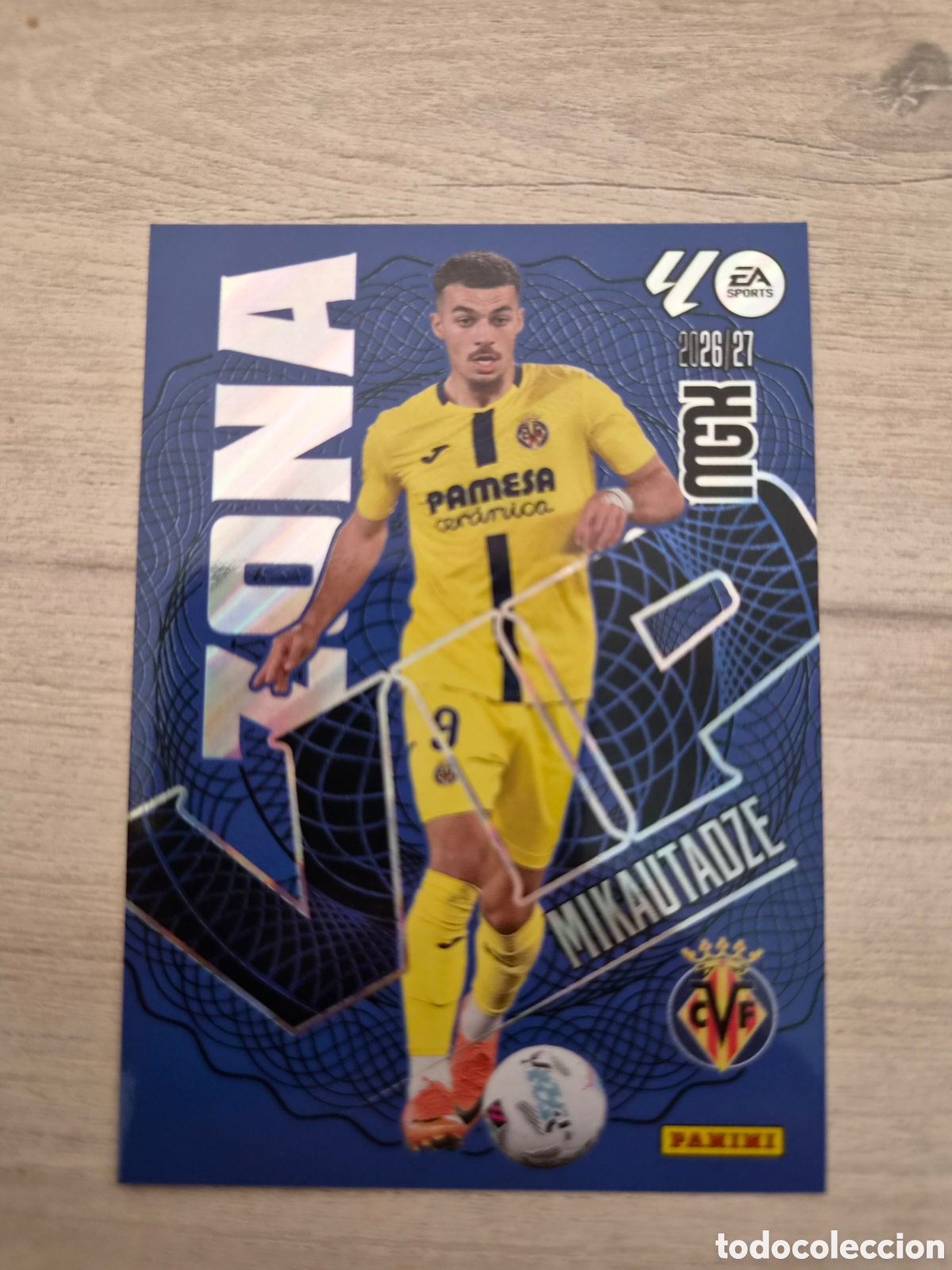 Cromos de f&uacute;tbol: N&deg;402 Zona Vip Mikautadze Megacracks 26/27