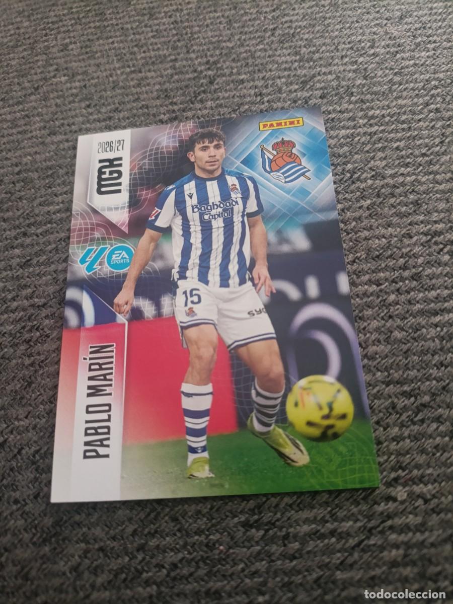 Cromos de f&uacute;tbol: Megacracks 26/27 Pablo Mar&iacute;n Real Sociedad