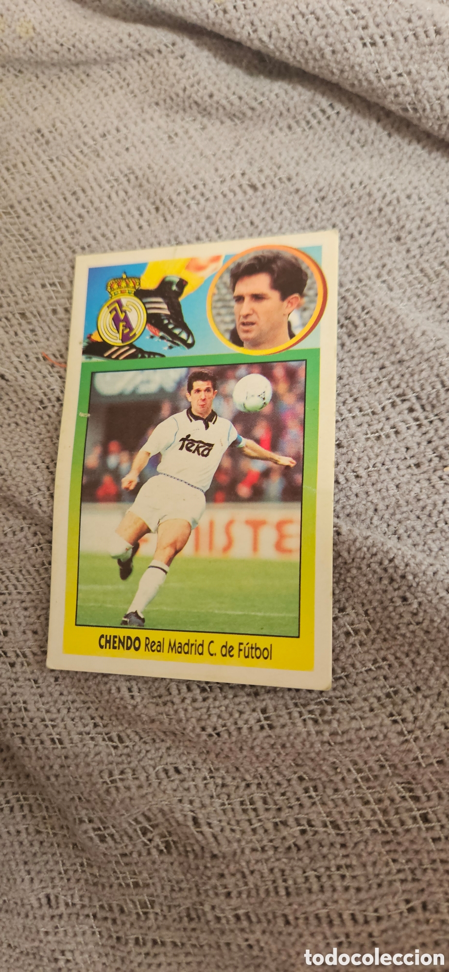 Cromos de f&uacute;tbol: Chendo real Madrid este 1993 1994 93 94