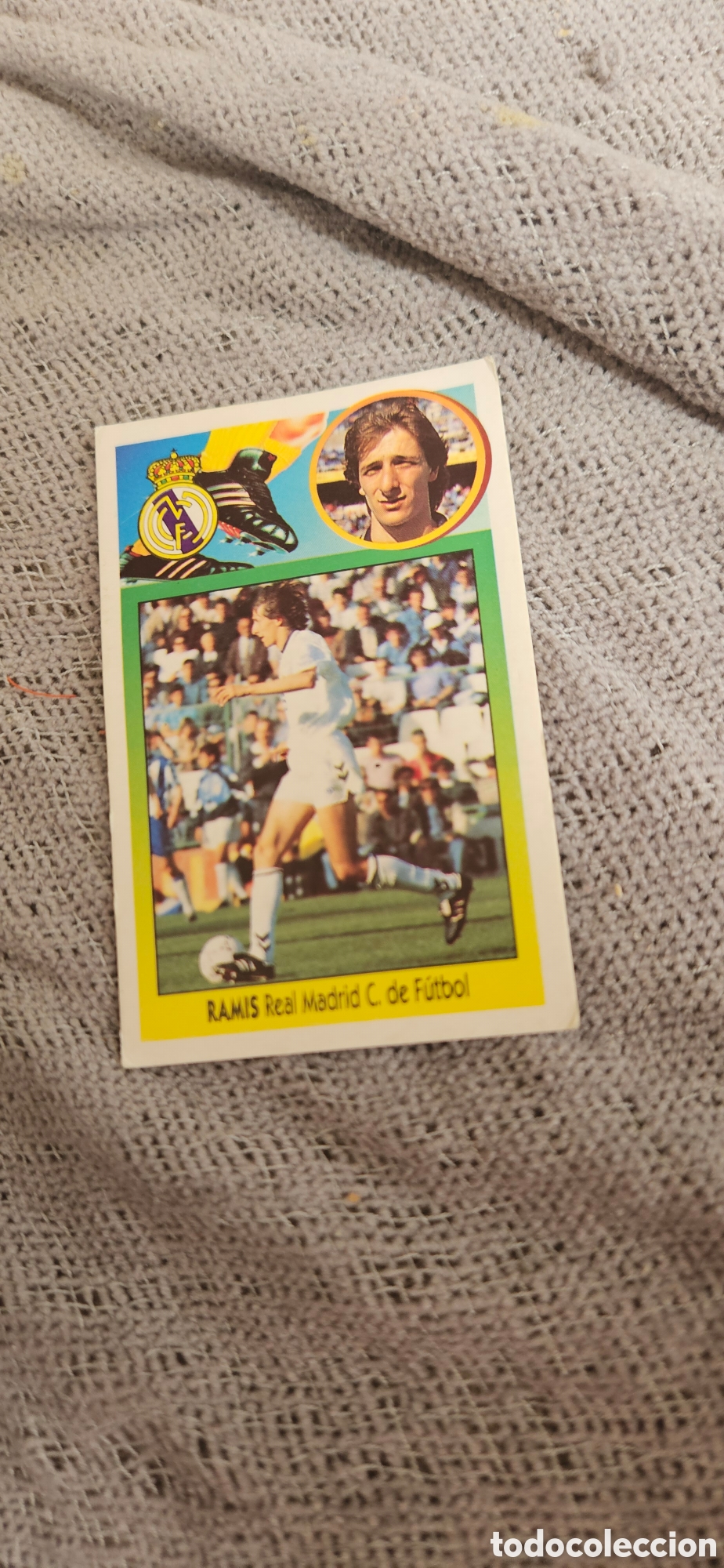Cromos de f&uacute;tbol: Ramis real Madrid este 1993 1994 93 94