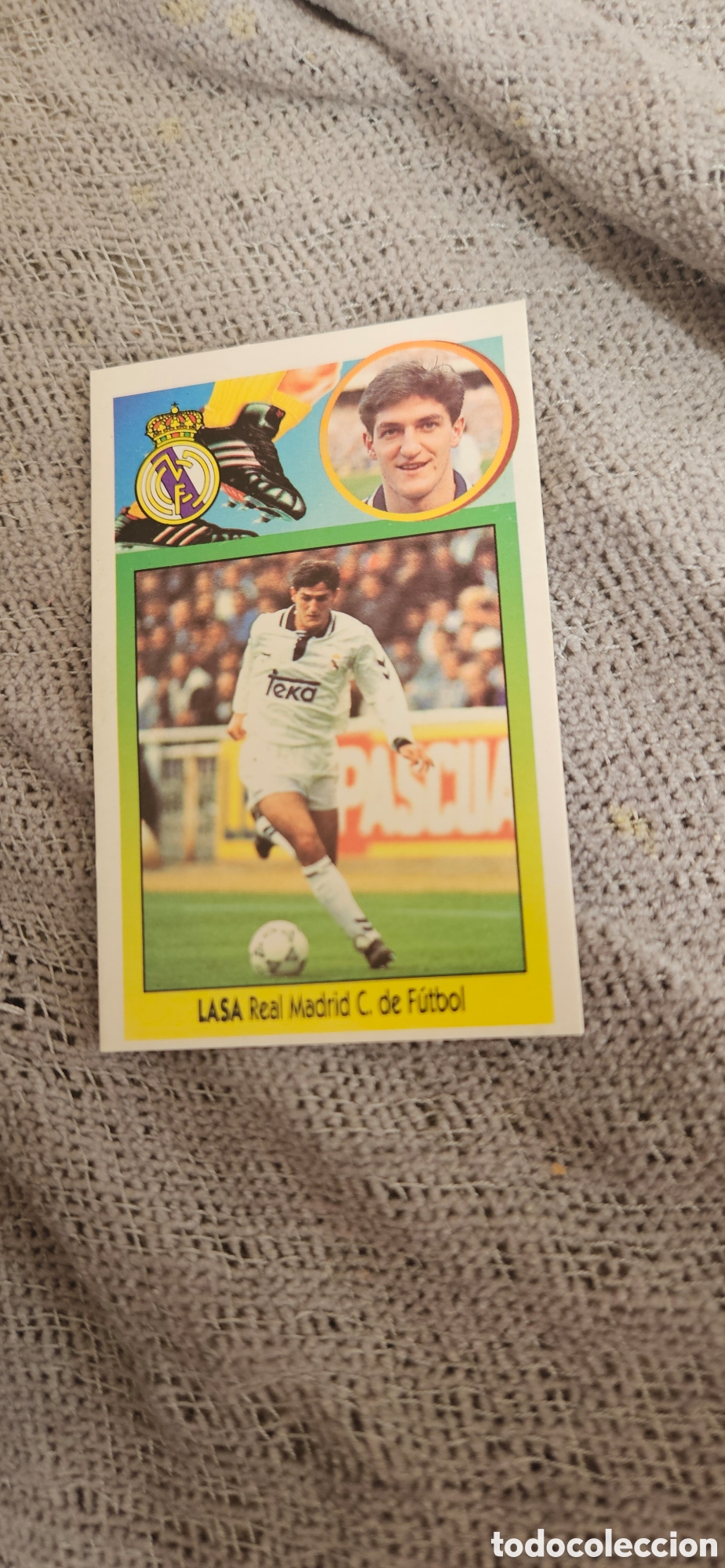 Cromos de f&uacute;tbol: Lasa real Madrid este 1993 1994 93 94
