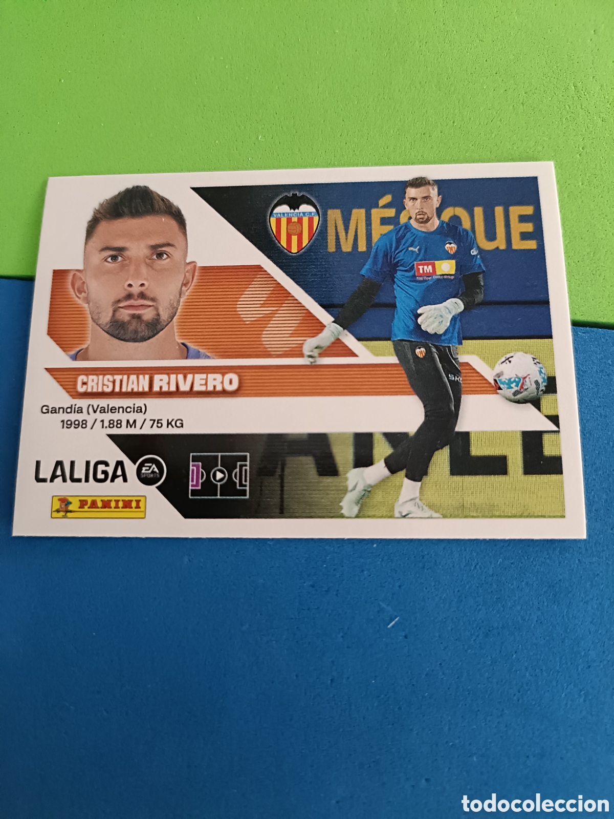Cromos de f&uacute;tbol: Panini cromos stickers Liga este 2026 2027 26 27 - Valencia 4 Rivero