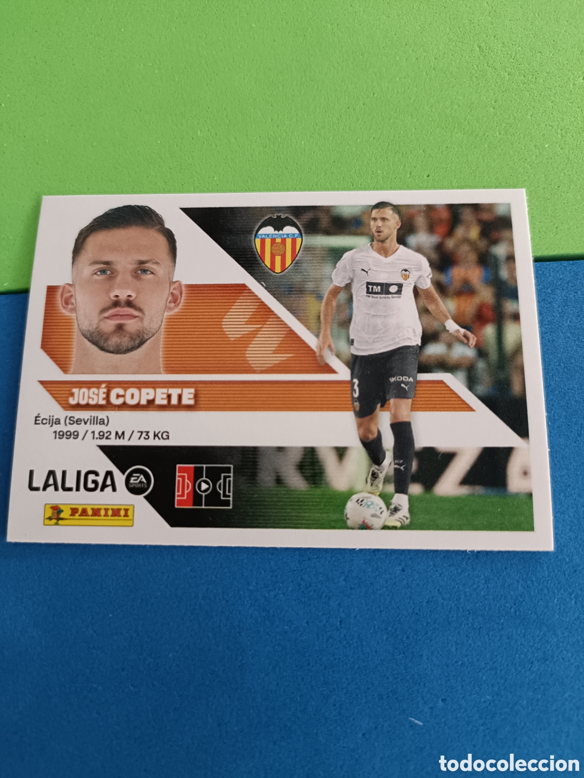 Cromos de f&uacute;tbol: Panini cromos stickers Liga este 2026 2027 26 27 - Valencia 6 Copete