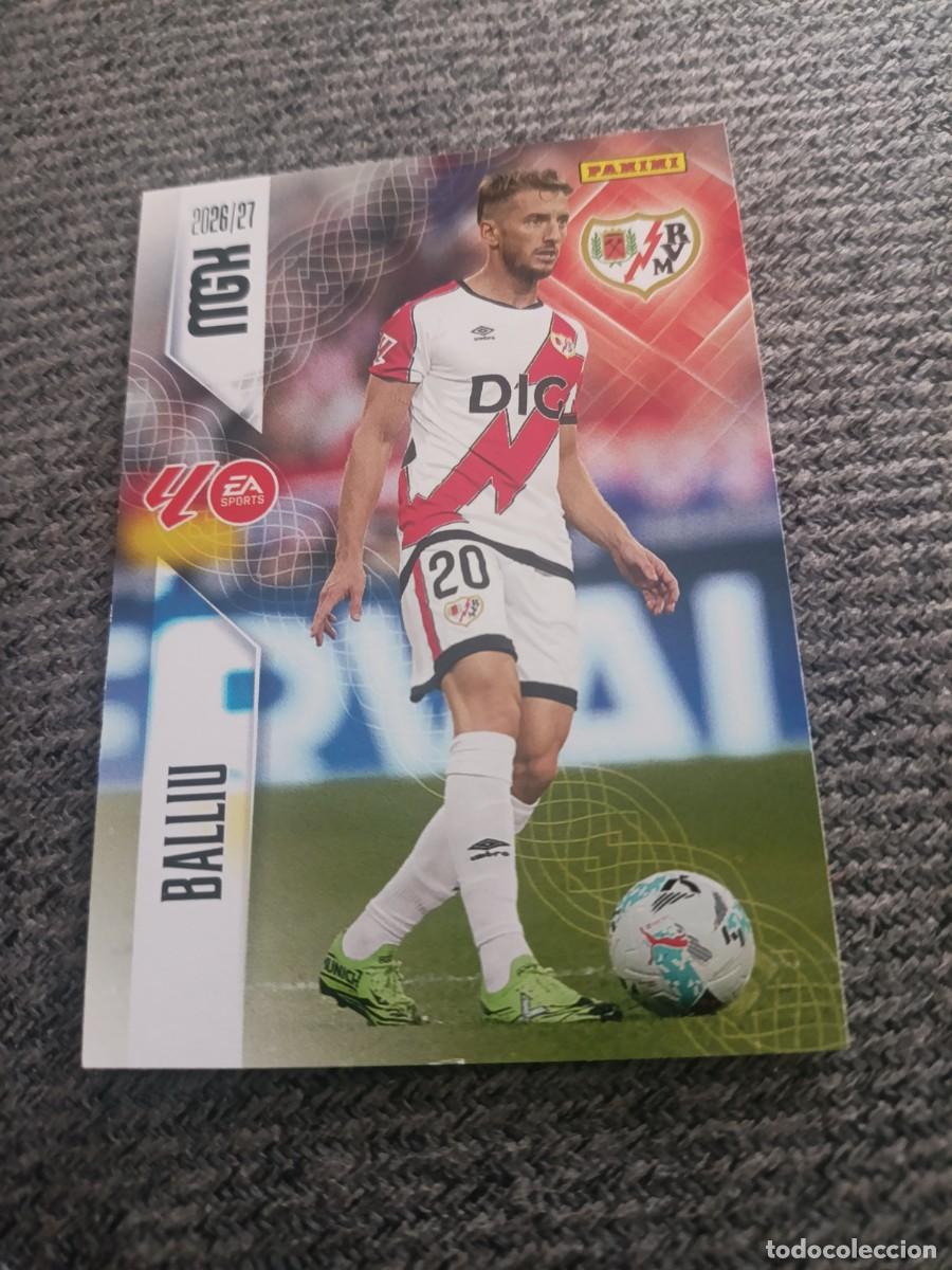 Cromos de f&uacute;tbol: Megacracks 26/27 Balliu Rayo Vallecano